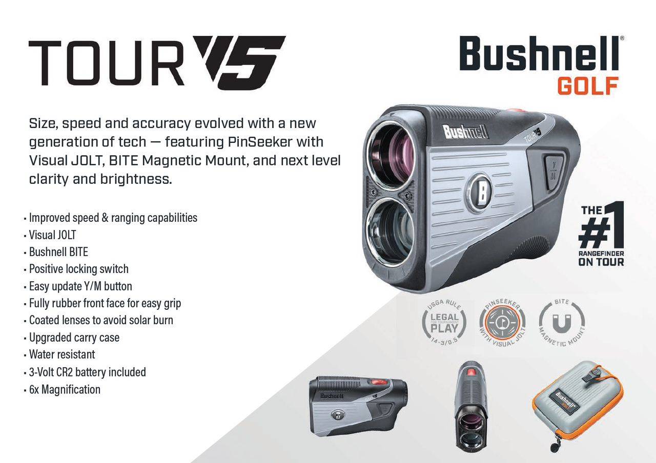 Bushnell Tour V5 Laser Rangefinder